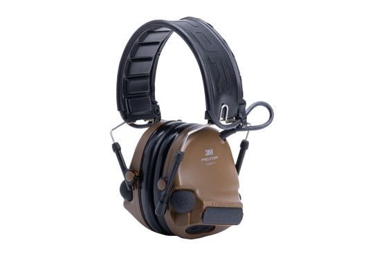 3M Peltor ComTac V NIB Headset in Coyote Brown